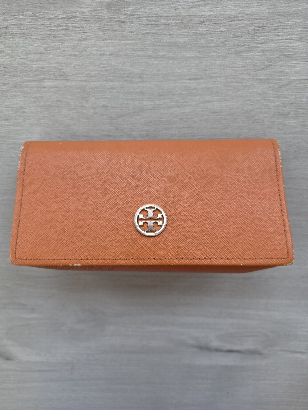 Tory Burch Orange Sunglass Case